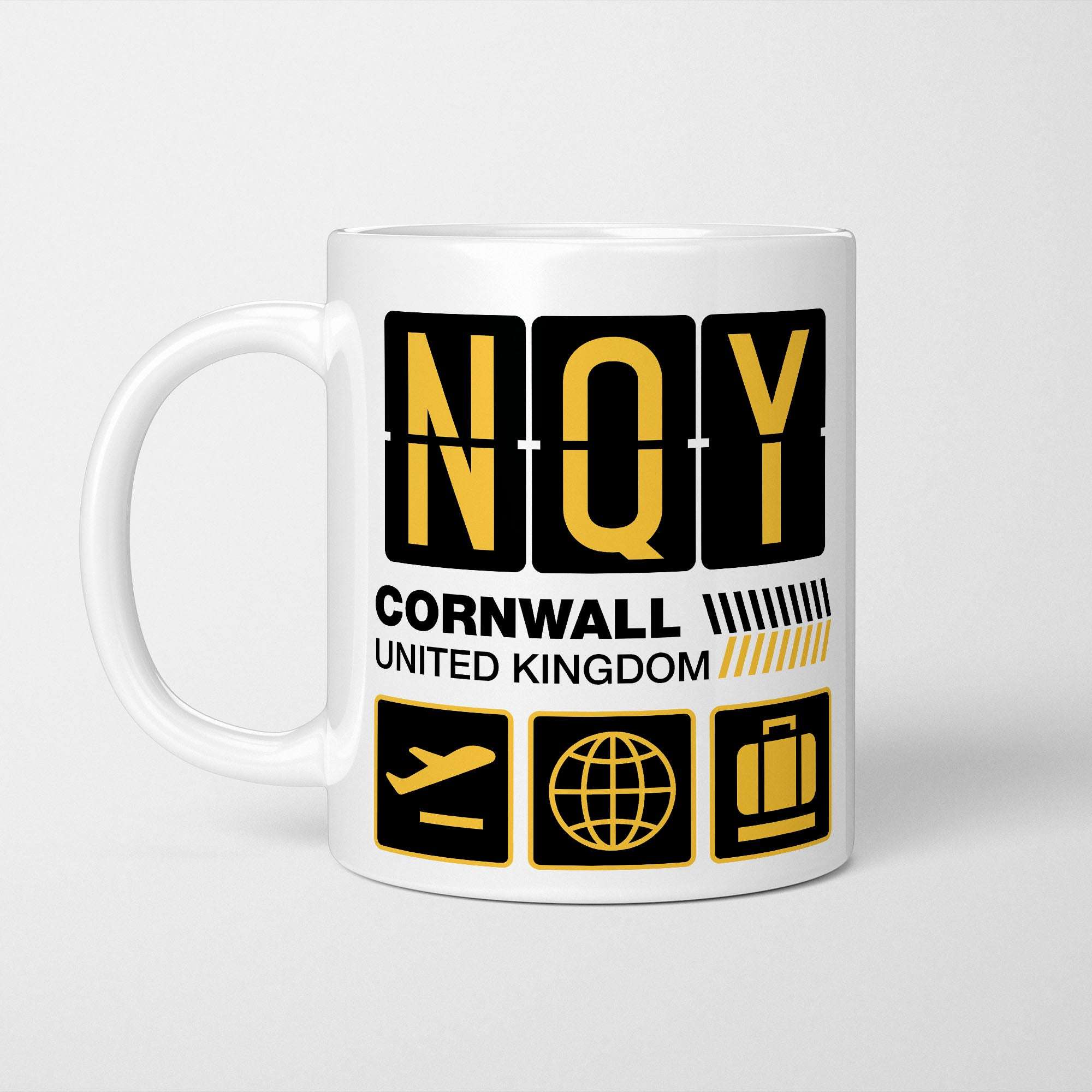 Newquay Airport Tag Mug