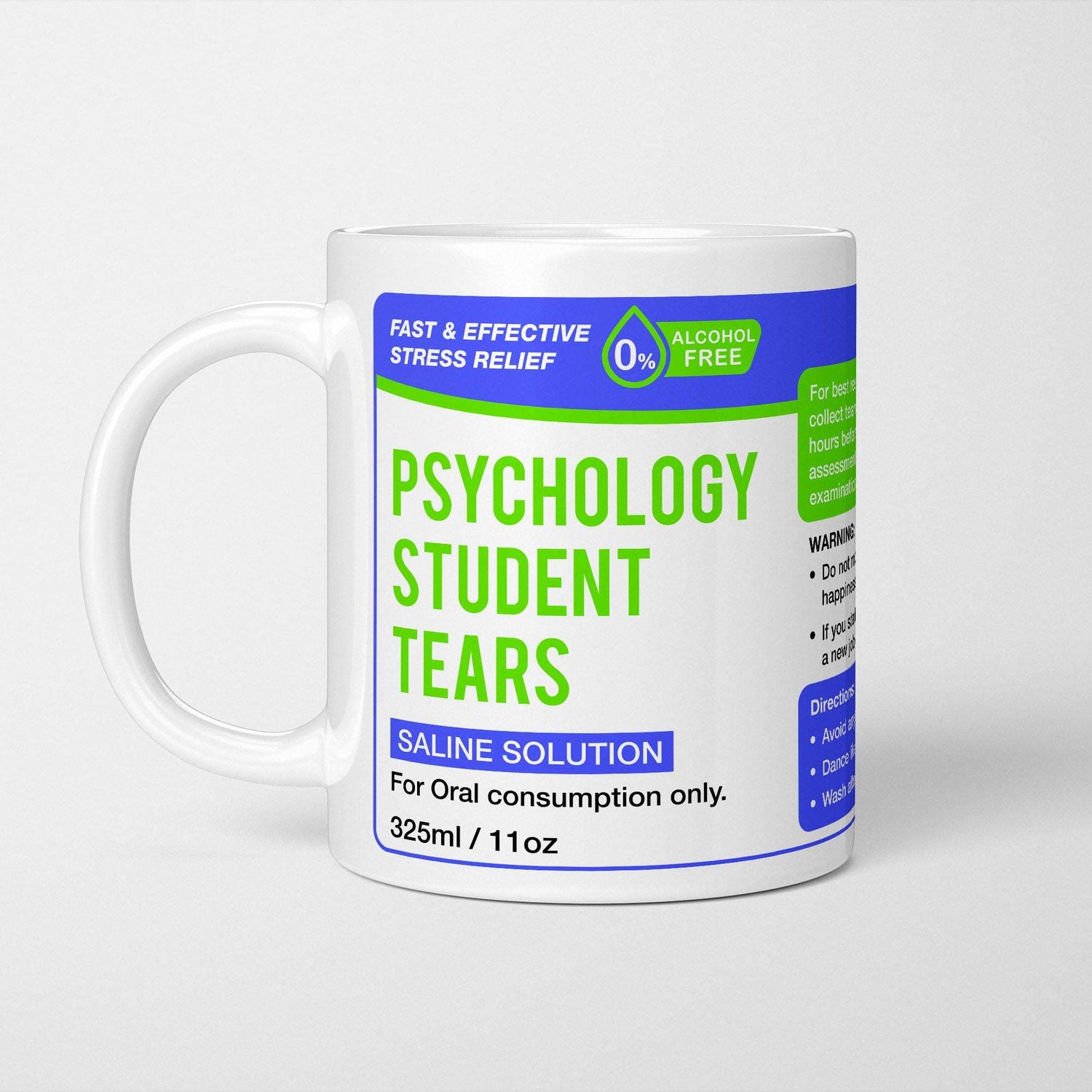 Psychology Student Tears Mug