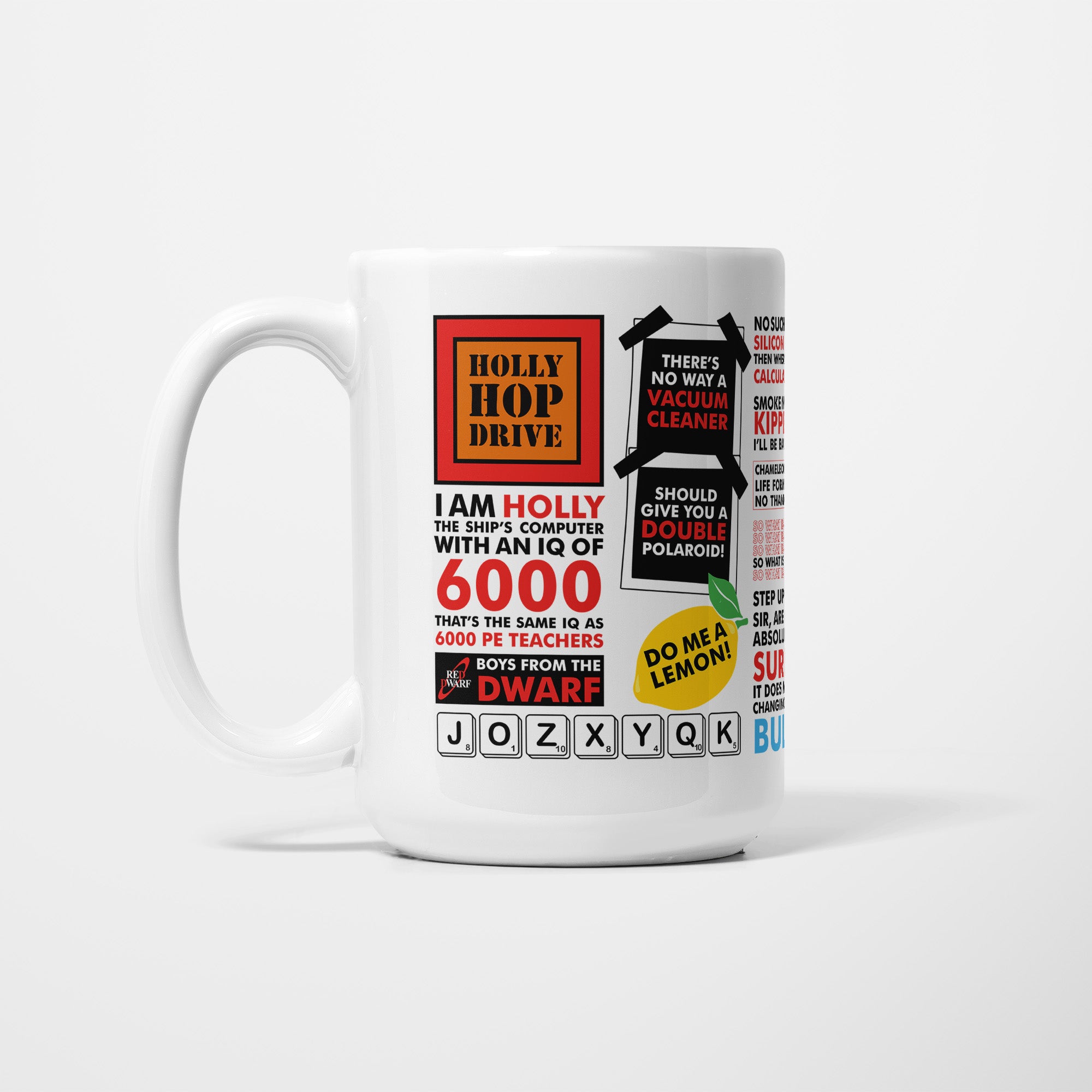 Red Dwarf Quotes Mug