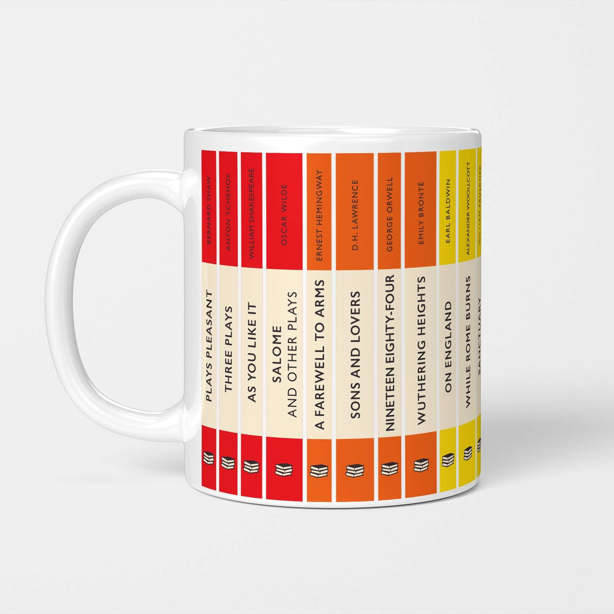 Rainbow Book Covers Mug