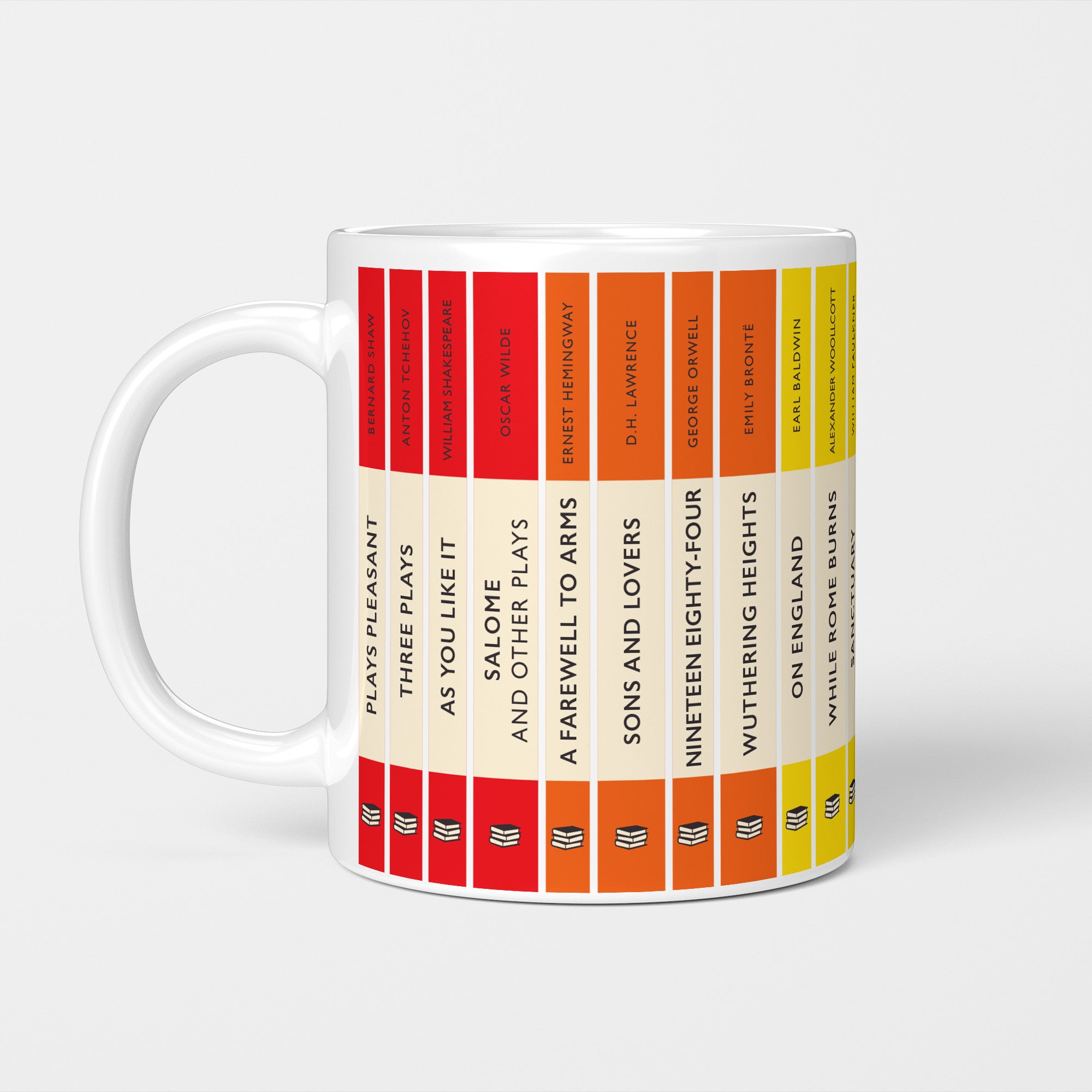 Rainbow Book Covers Mug