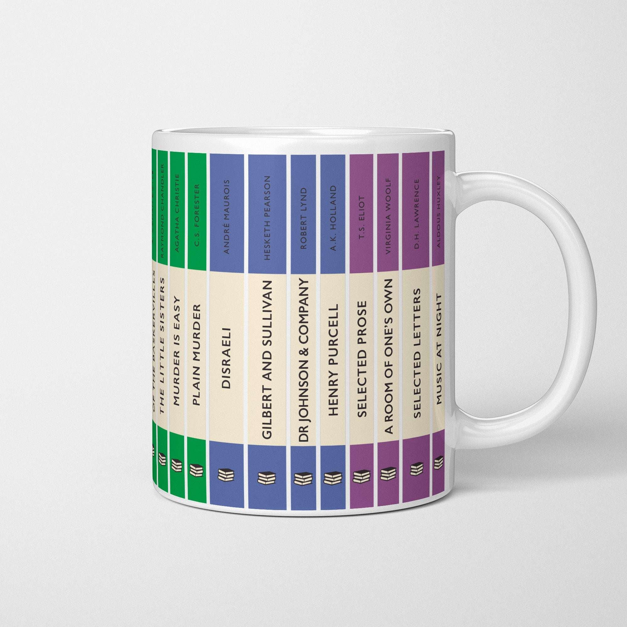Rainbow Book Covers Mug