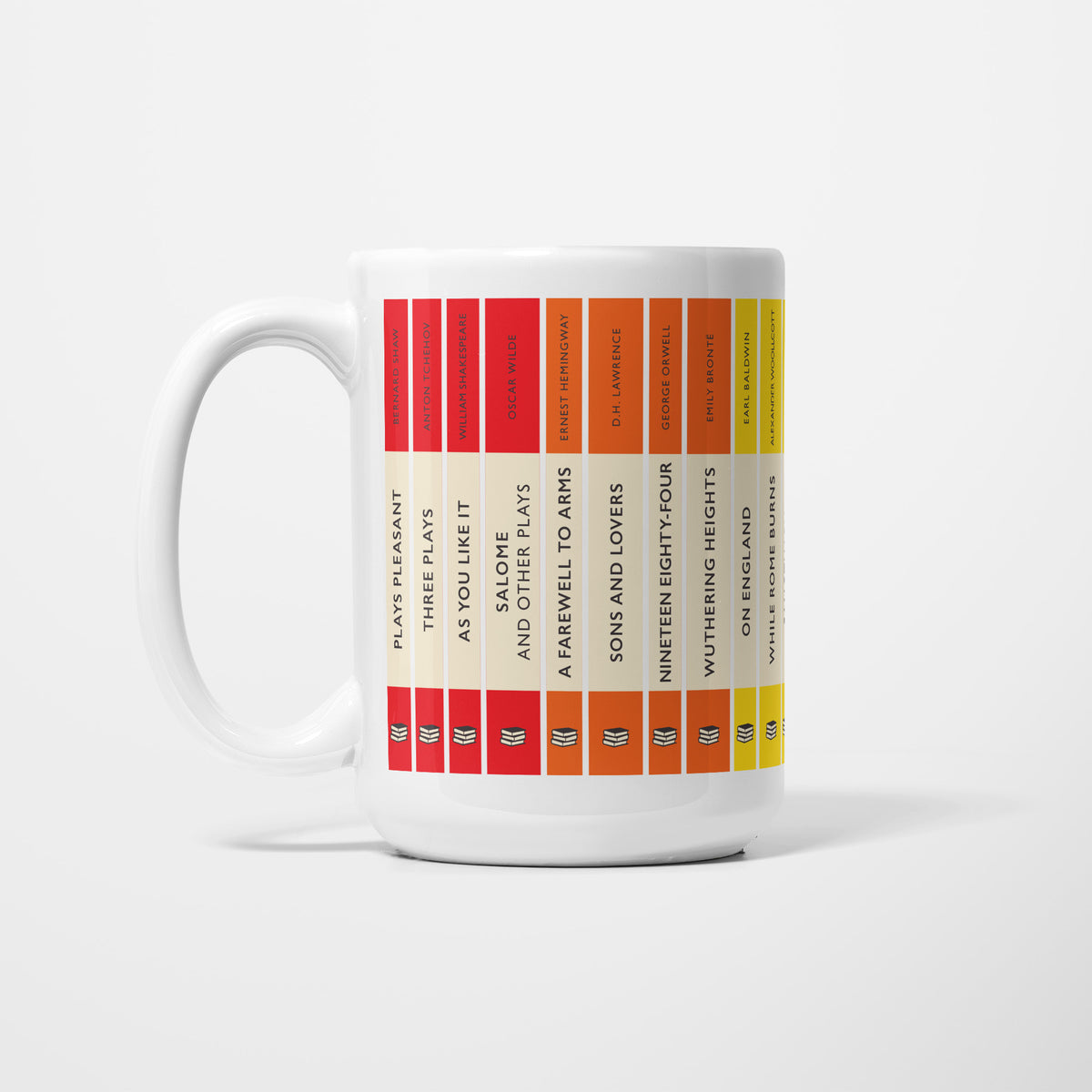 Rainbow Book Covers Mug