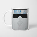 Red Dwarf Kryten Floppy Disk Mug