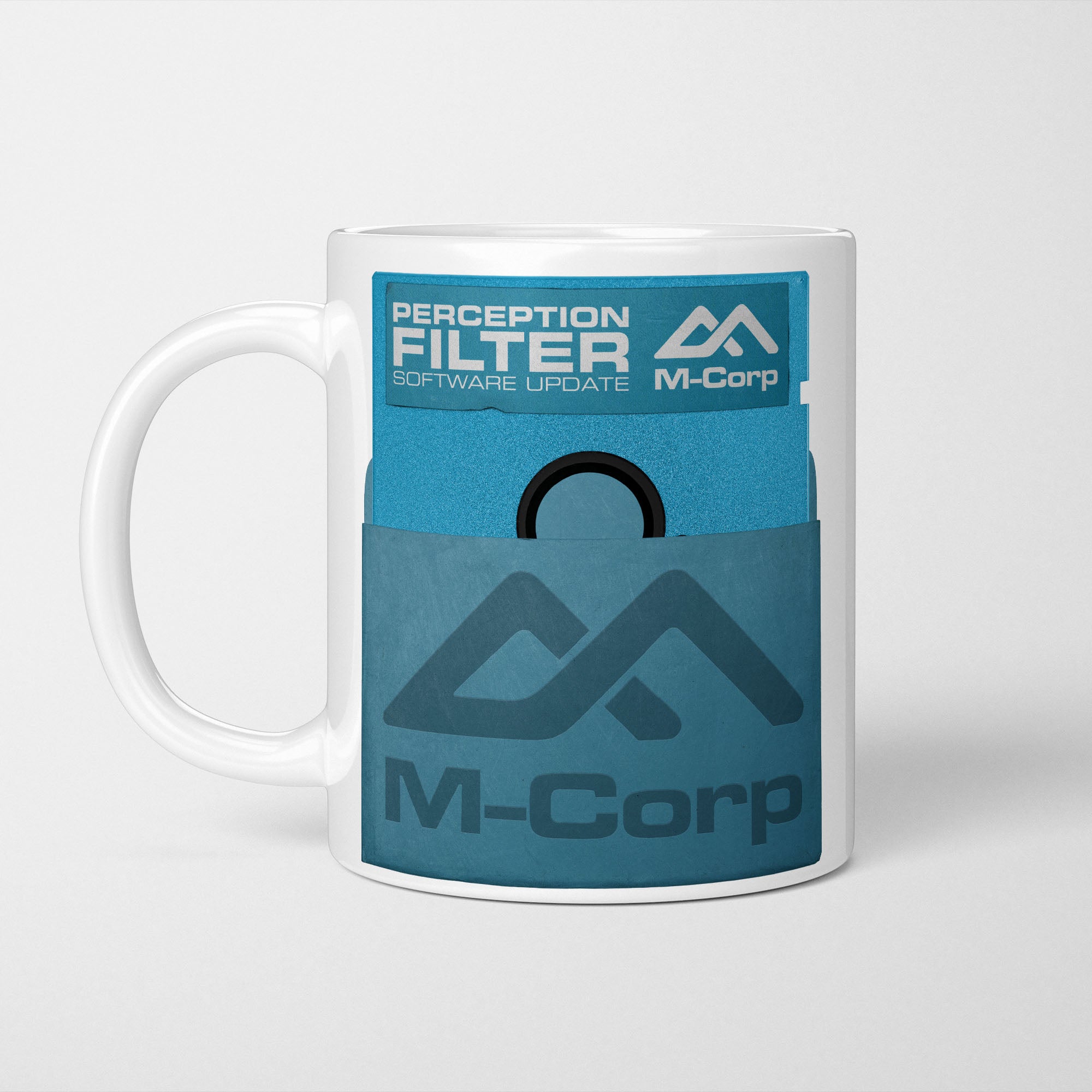 Red Dwarf M-Corp Floppy Disk Mug