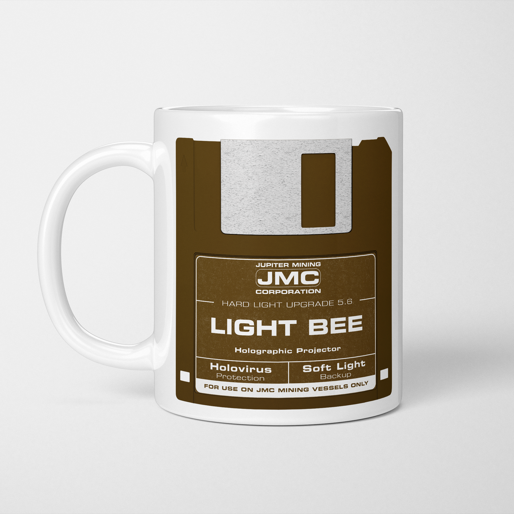 Red Dwarf Rimmer Floppy Disk Mug