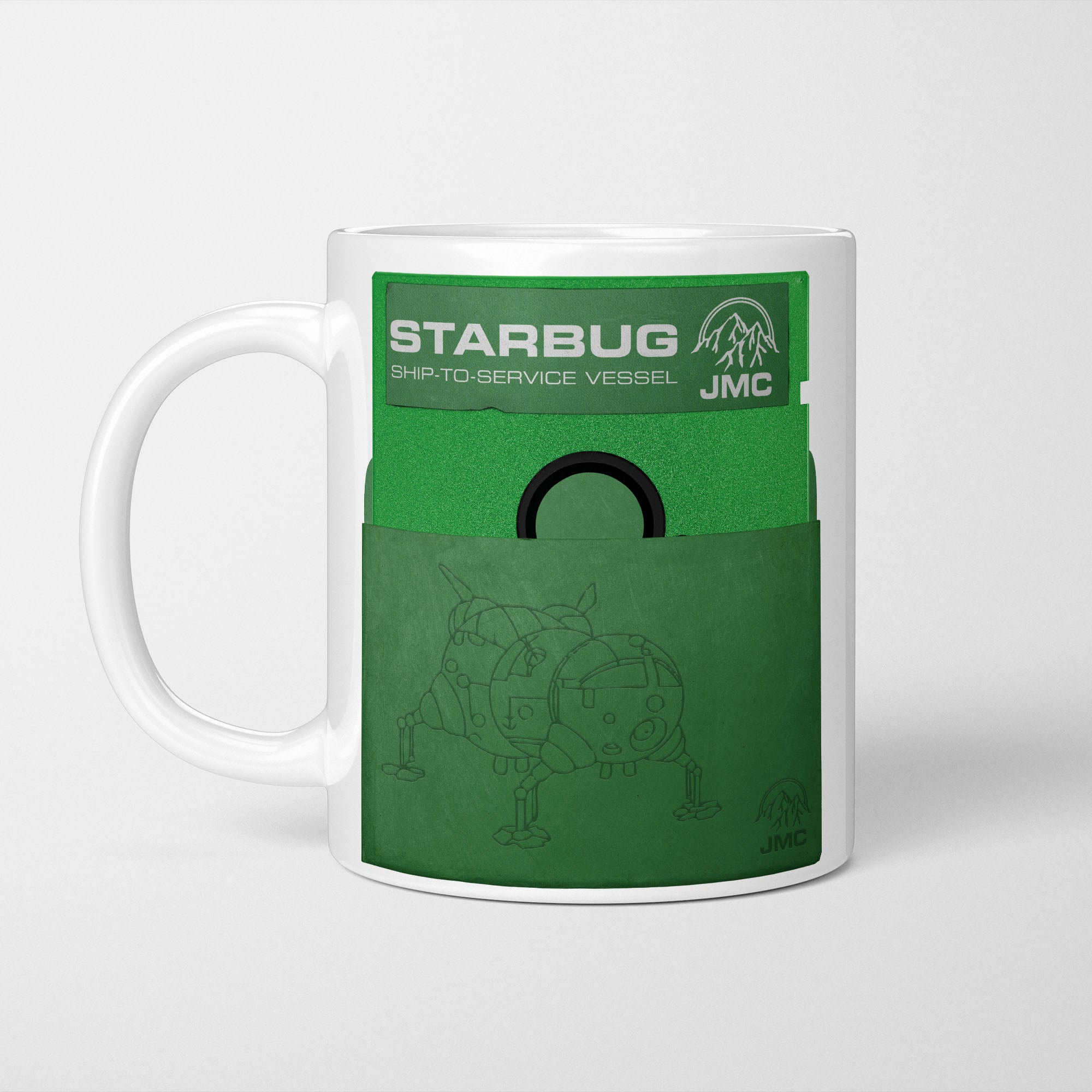 Red Dwarf Starbug Floppy Disk Mug