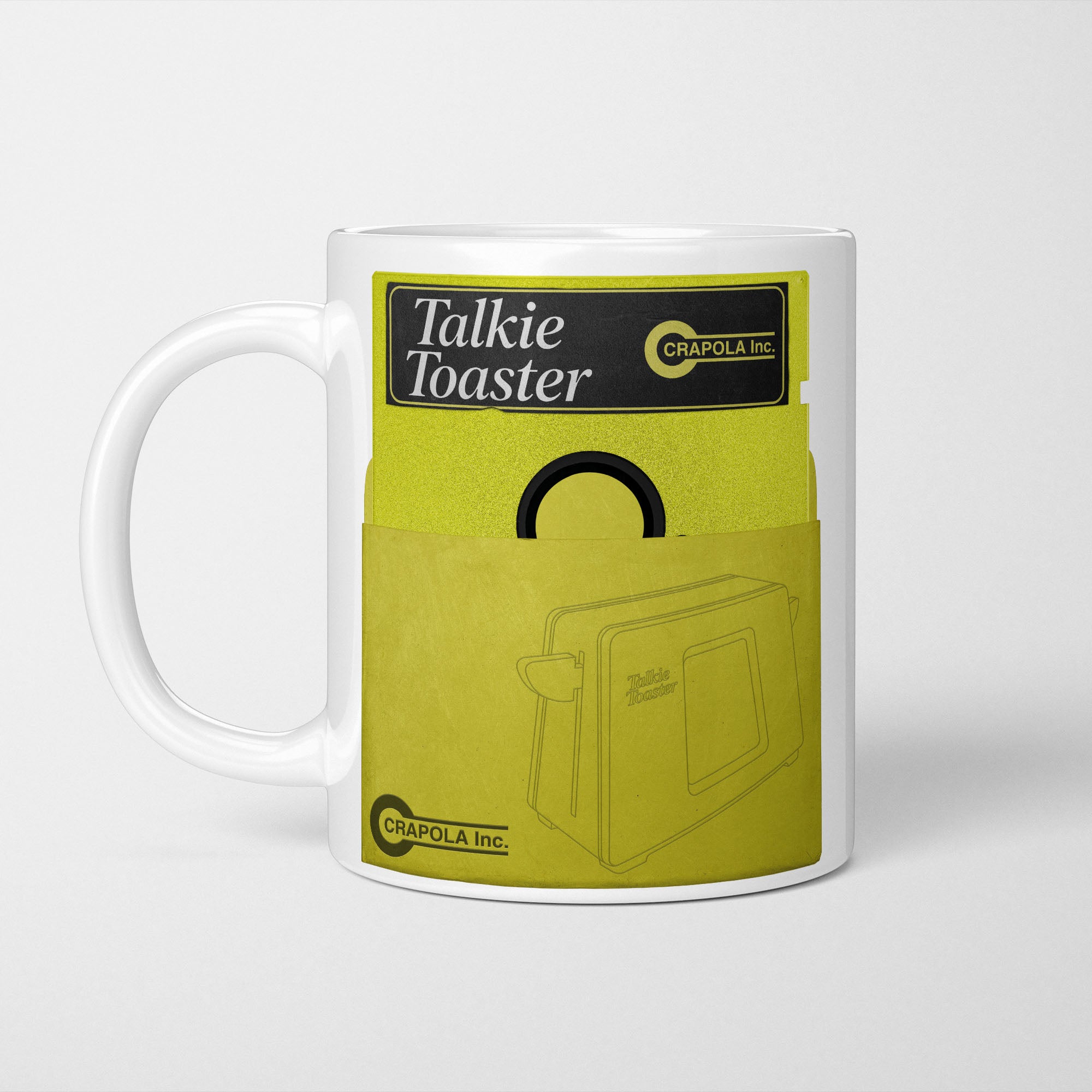 Red Dwarf Talkie Toaster Floppy Disk Mug