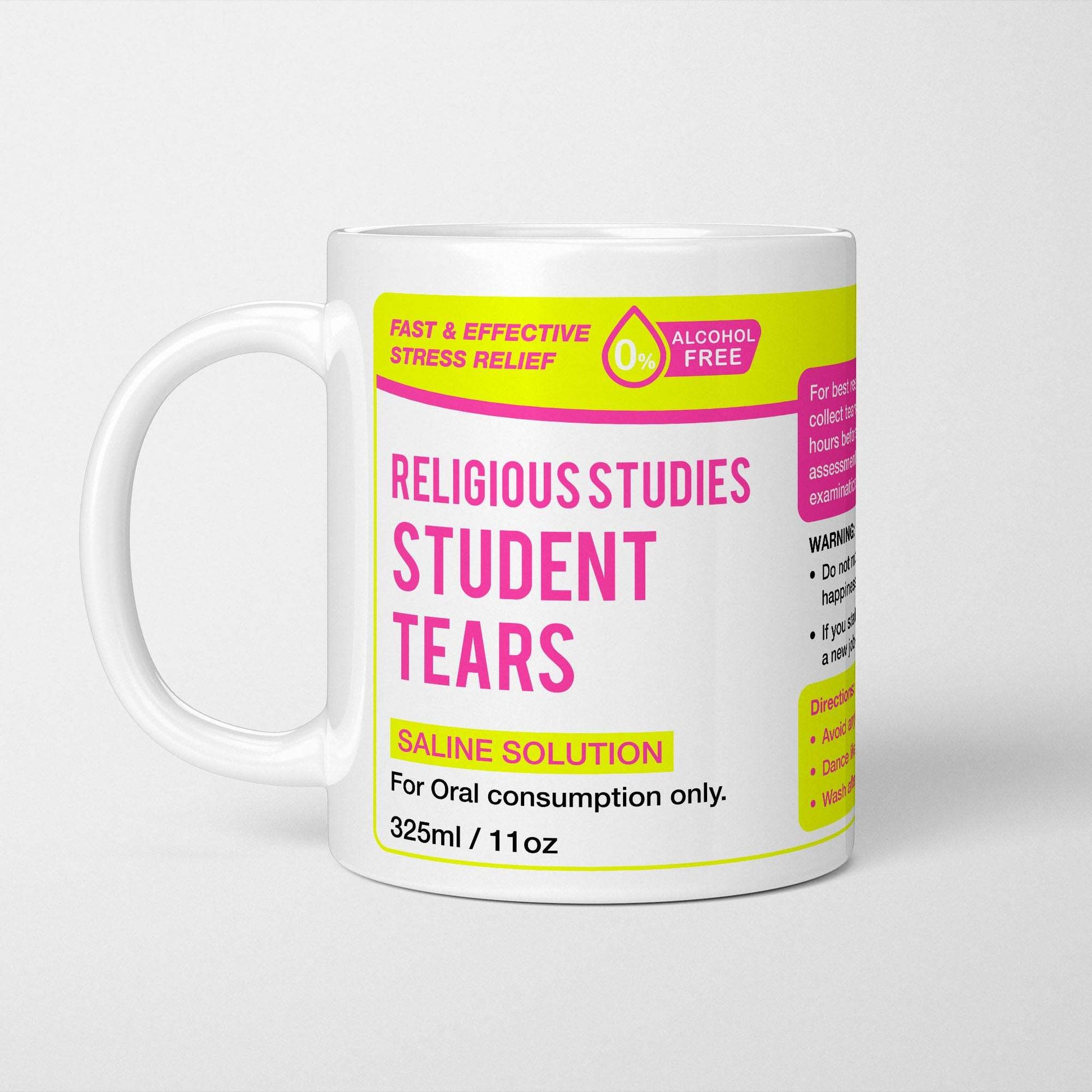 Religious Studies Student Tears Mug