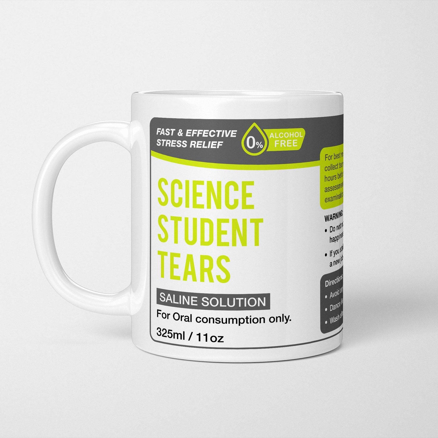 Science Student Tears Mug