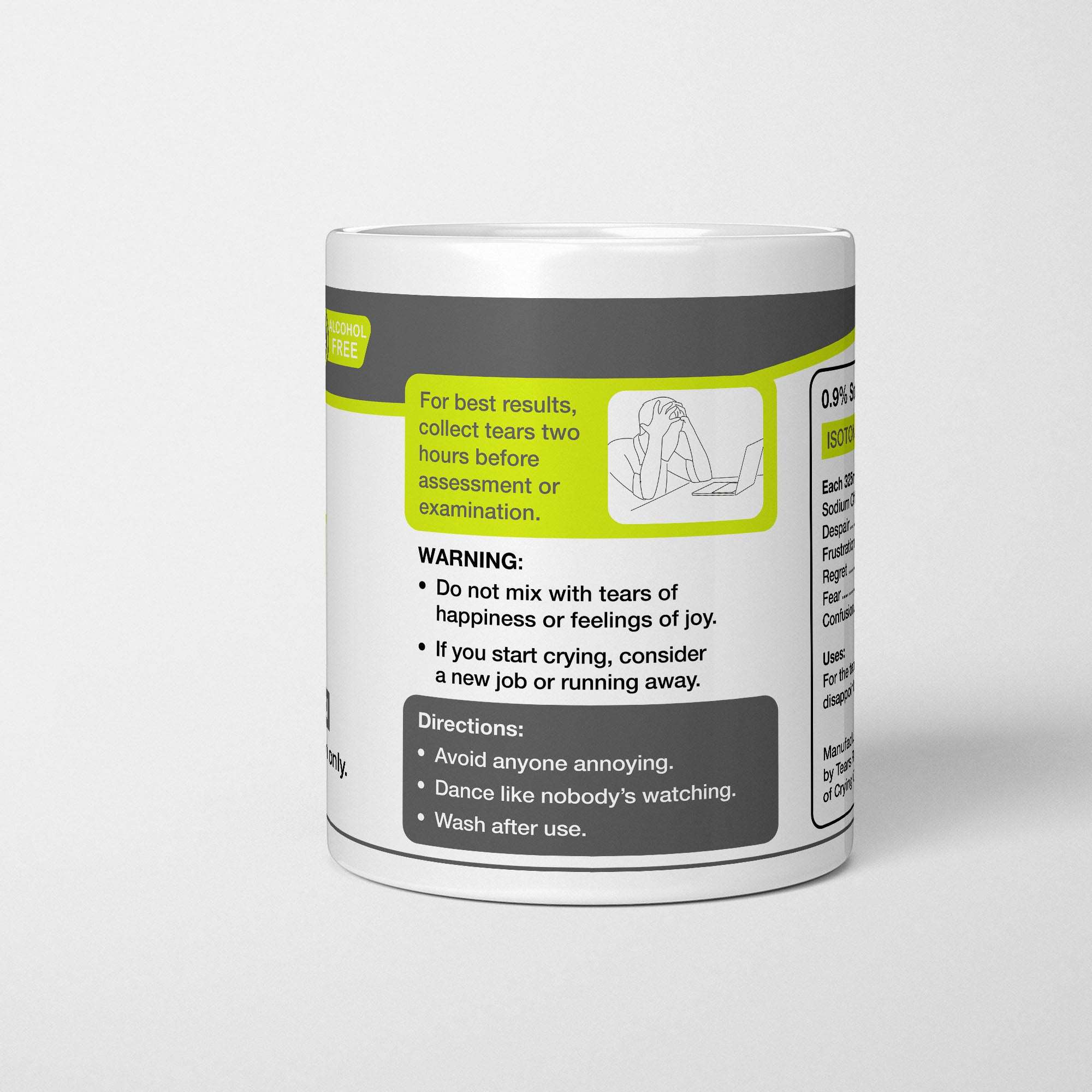 Science Student Tears Mug