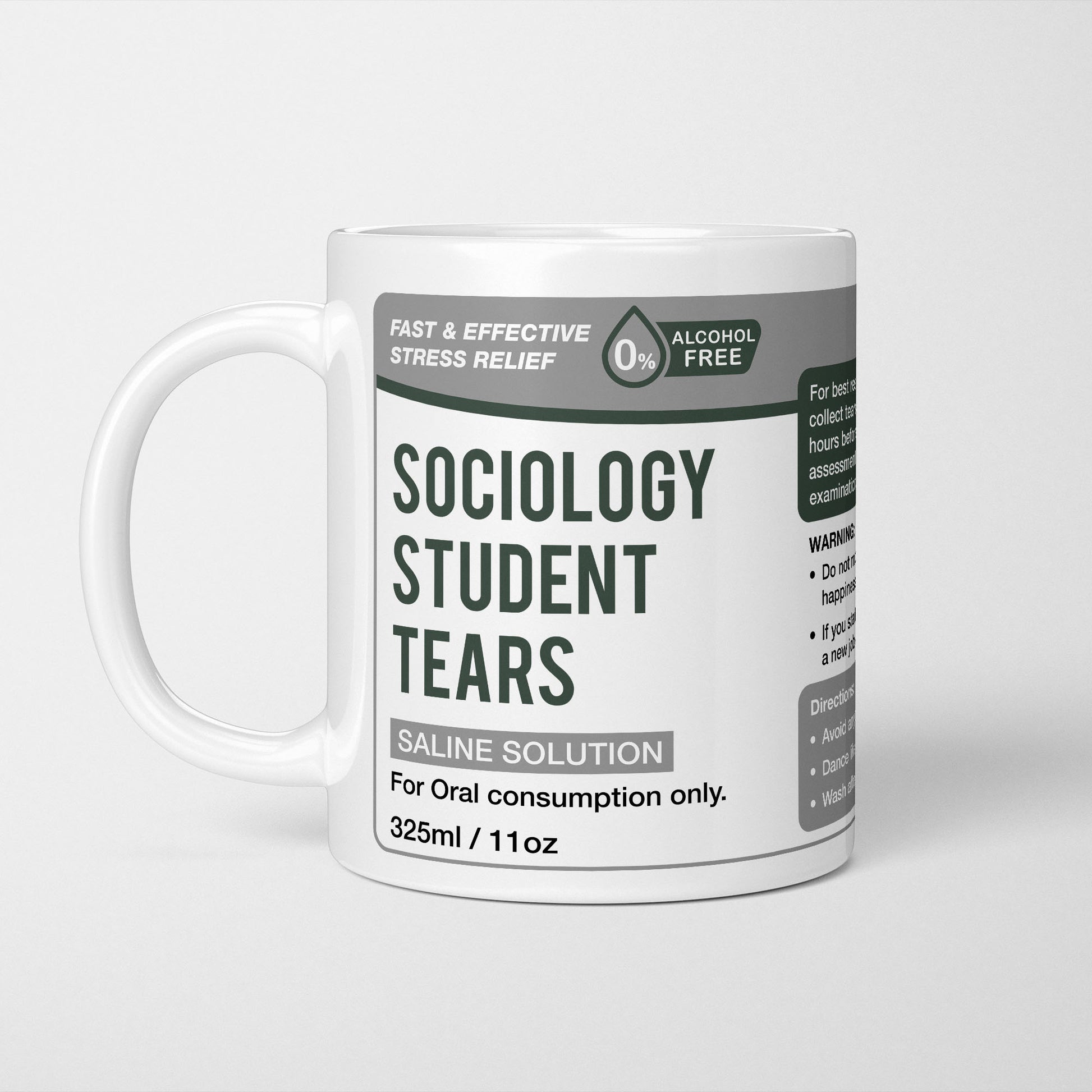 Sociology Student Tears Mug