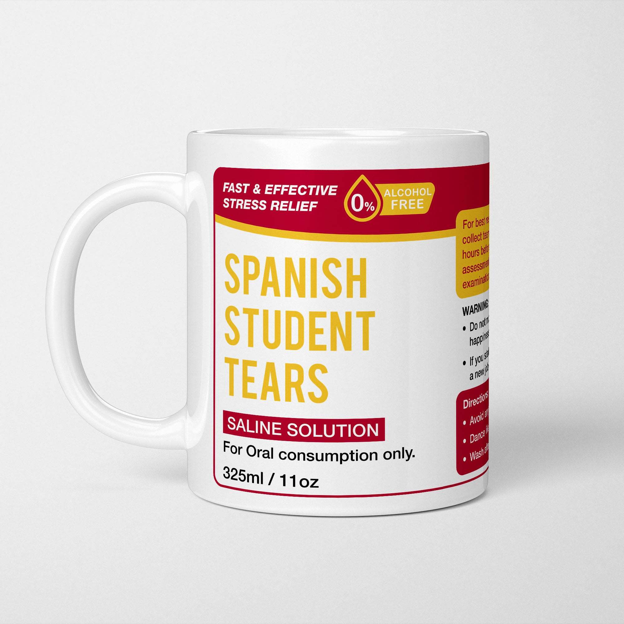 Spanish Student Tears Mug