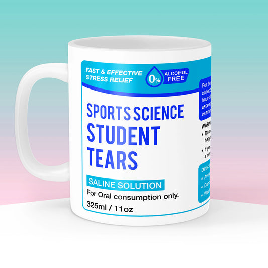 Sports Science Student Tears Mug