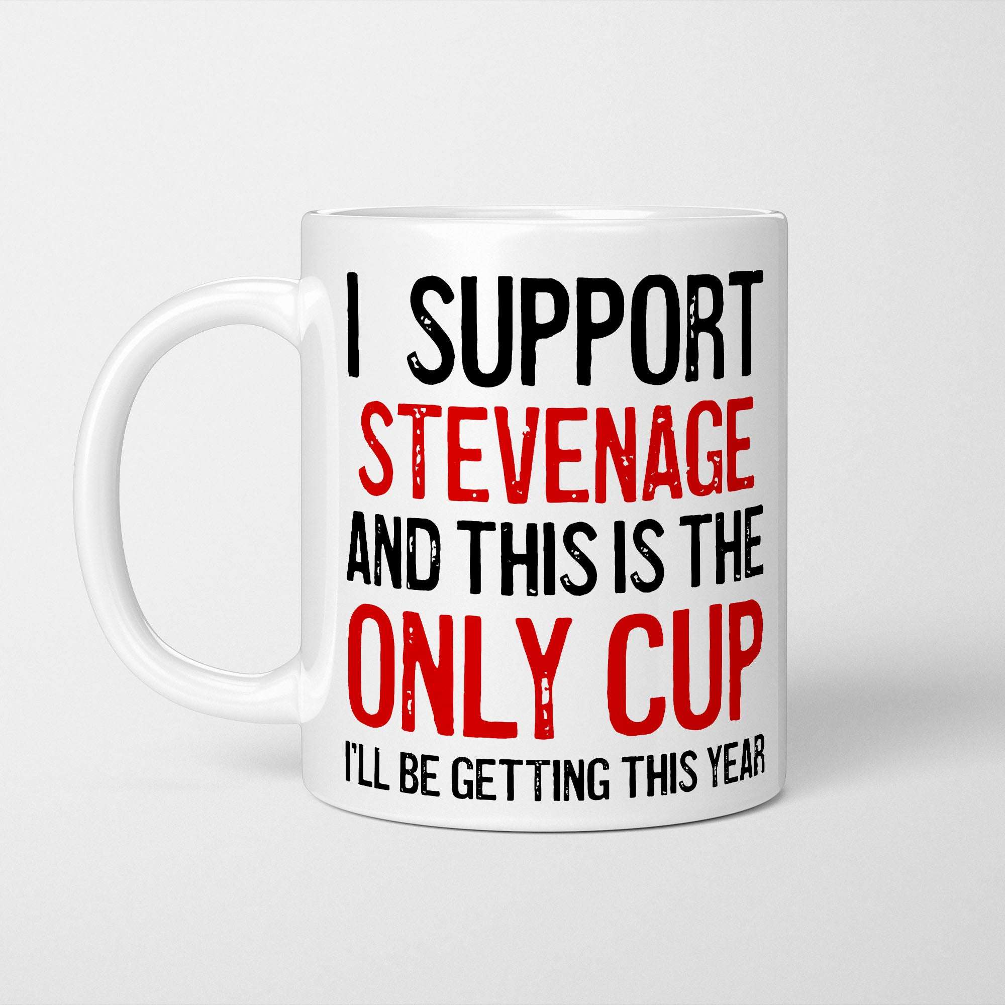 I Support Stevenage Mug