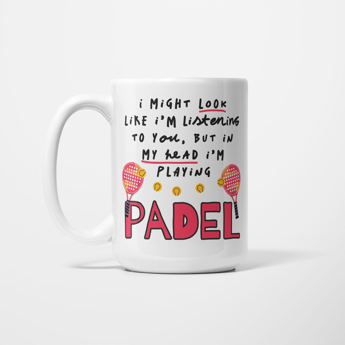 I'm Playing Padel Mug