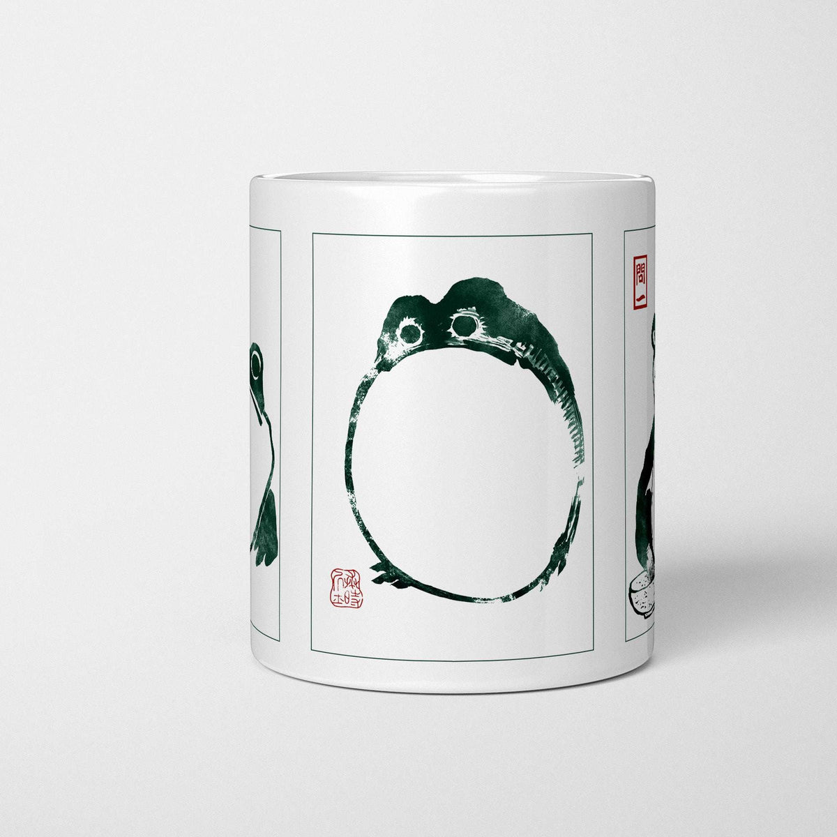 Unimpressed Frog Mug - Cute Animal Coffee Cup | A Bit of Banter