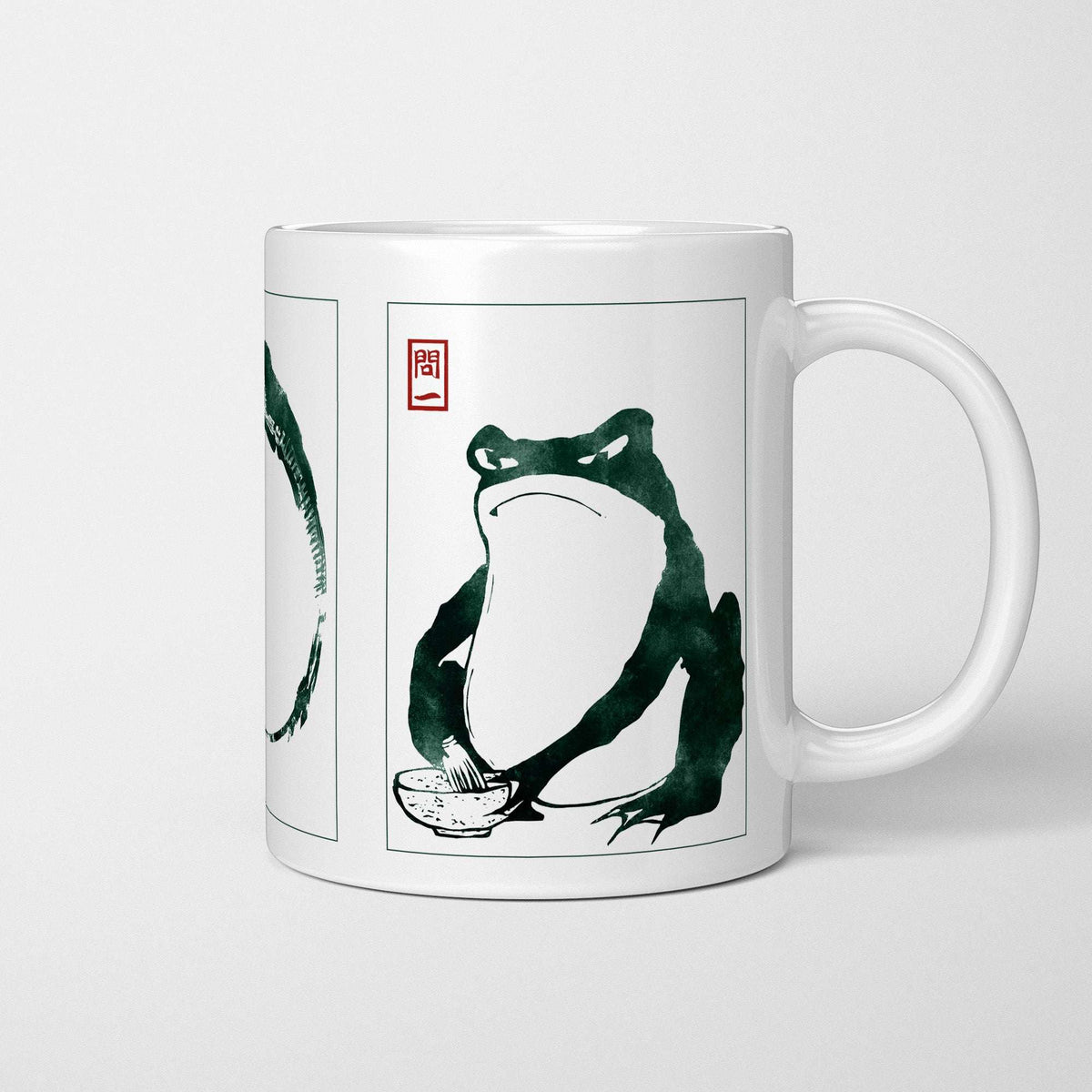 Unimpressed Frog Mug - Cute Animal Coffee Cup | A Bit of Banter