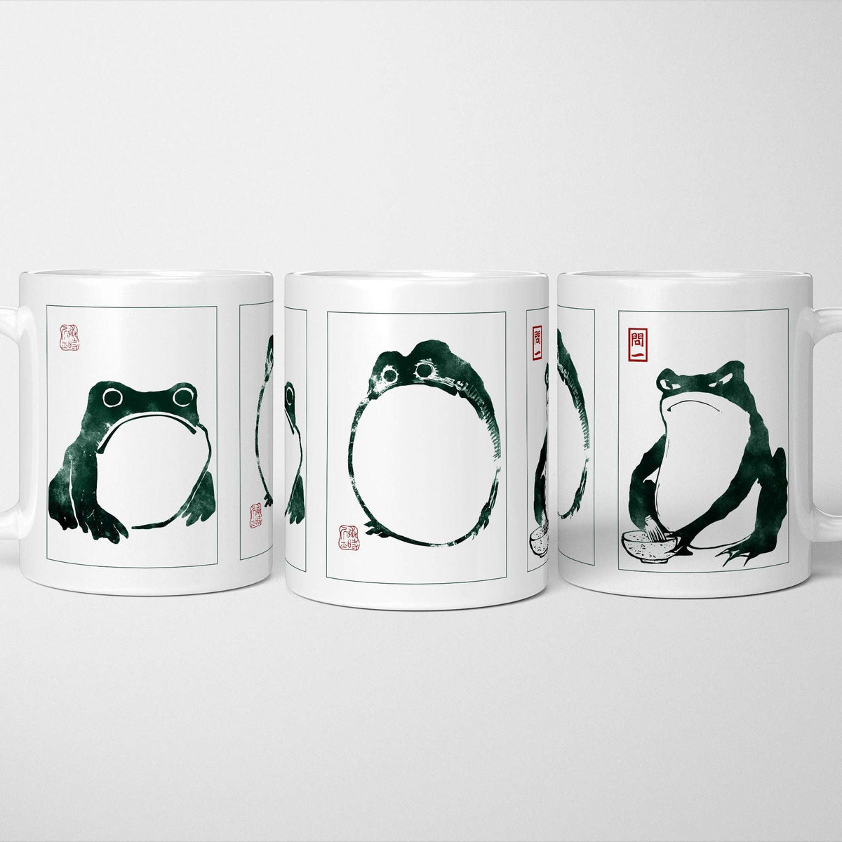 Unimpressed Frog Mug - Cute Animal Coffee Cup | A Bit of Banter