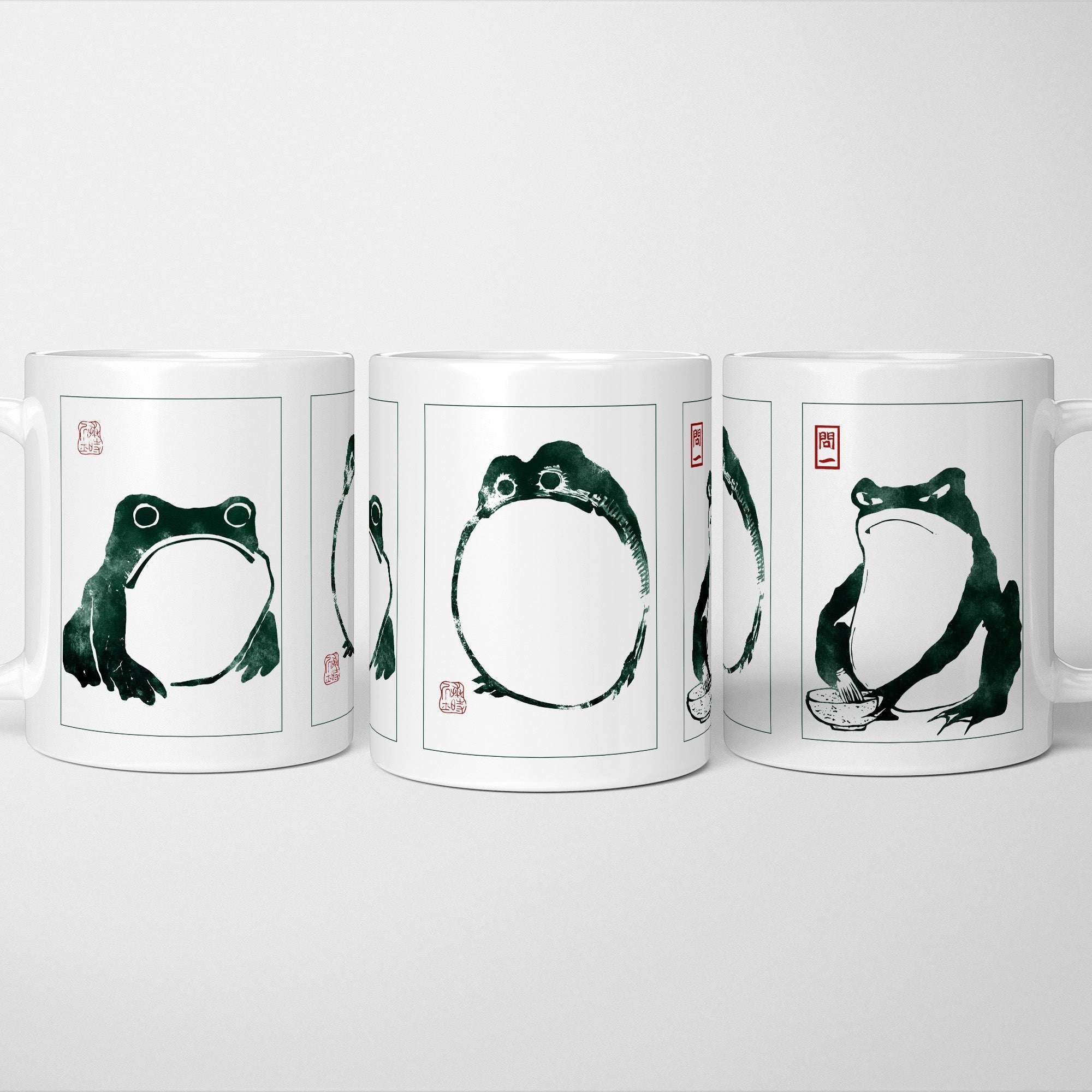 Unimpressed Frog Mug