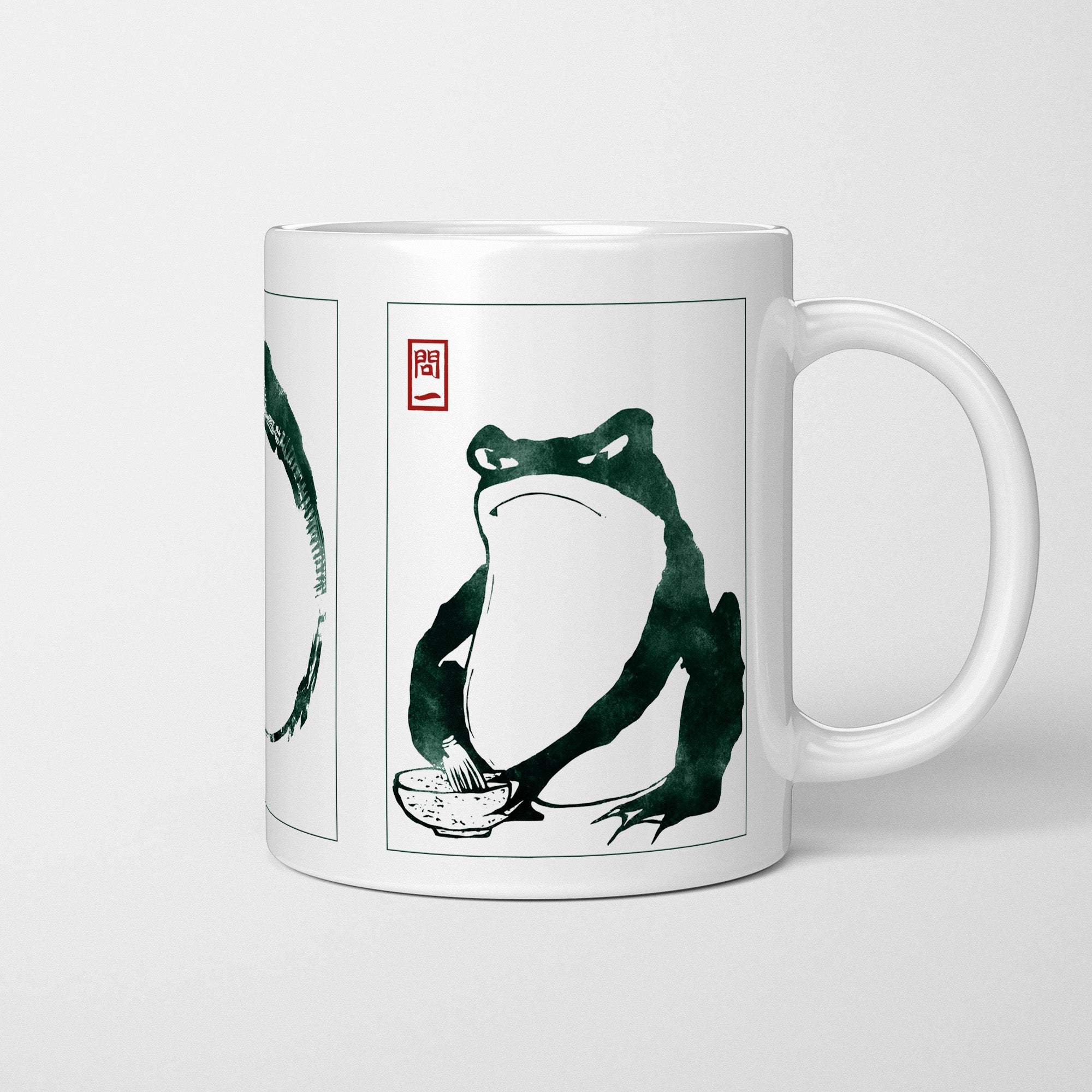 Unimpressed Frog Mug