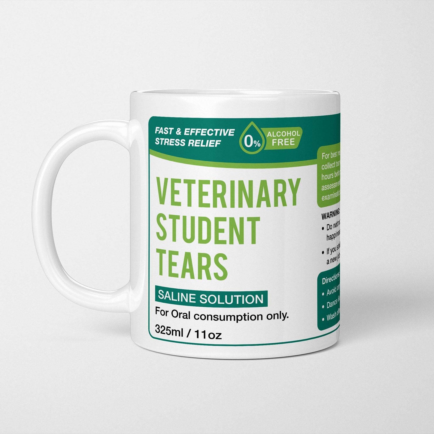 Veterinary Student Tears Mug