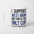 I Support West Bromwich Mug