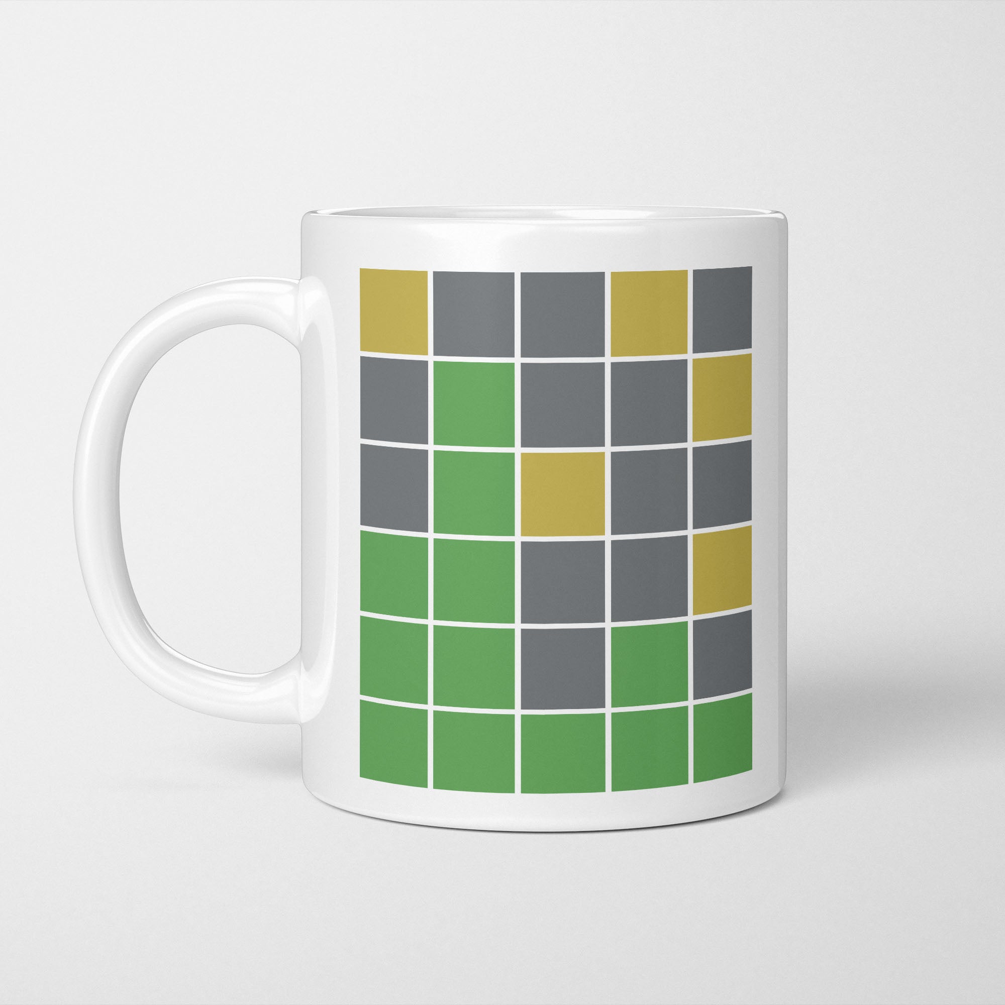 Wordle Game Grid Mug