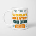 World's Greatest Police Officer Mug