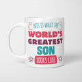 World's Greatest Son Mug
