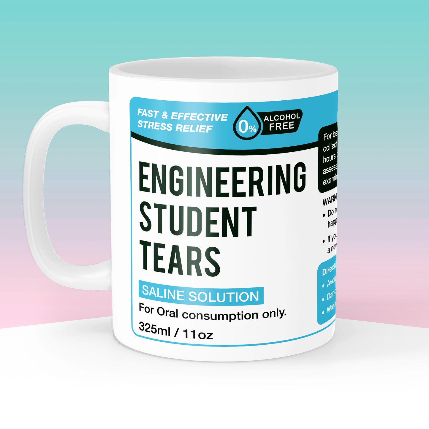 Engineering Student Tears Mug