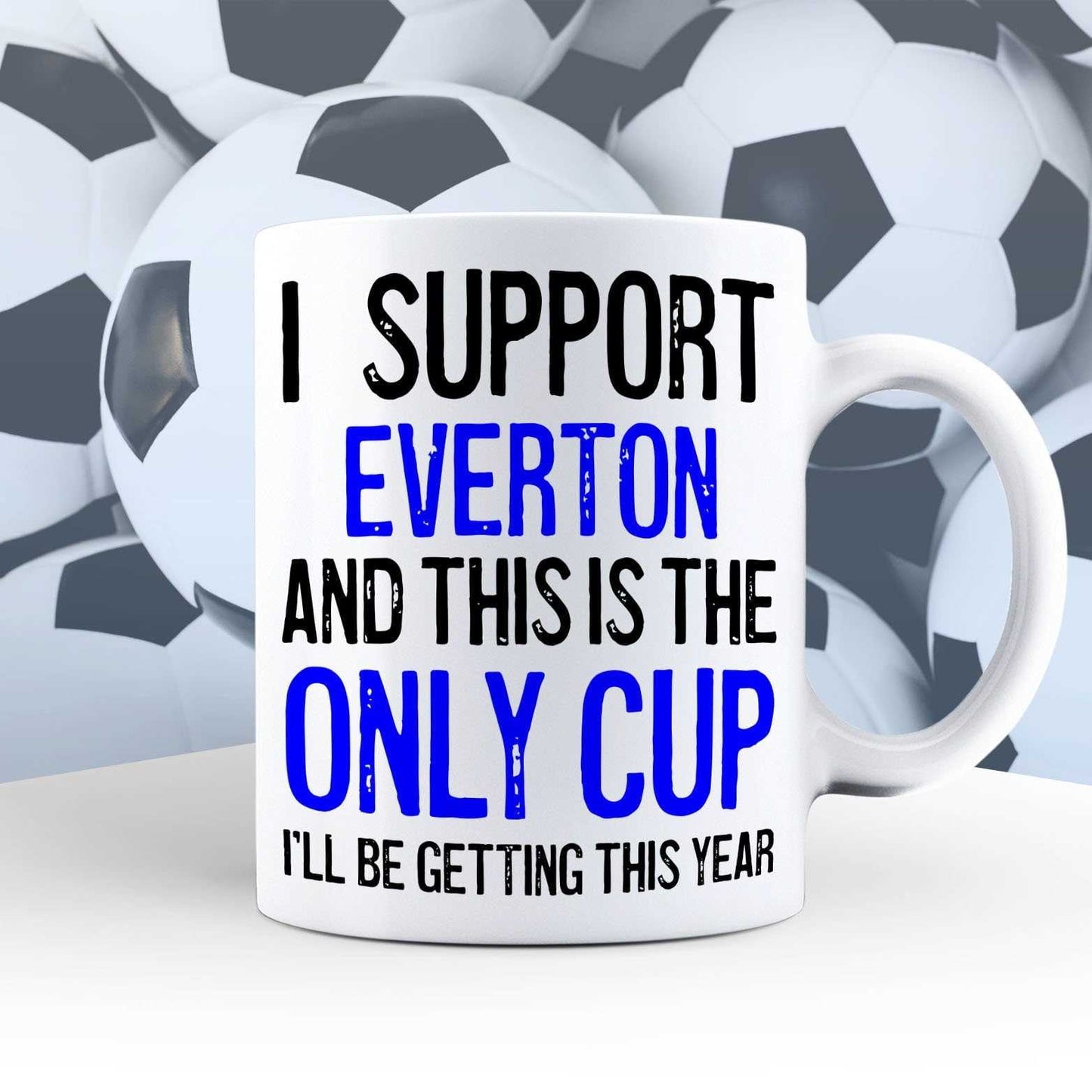 I Support Everton Mug