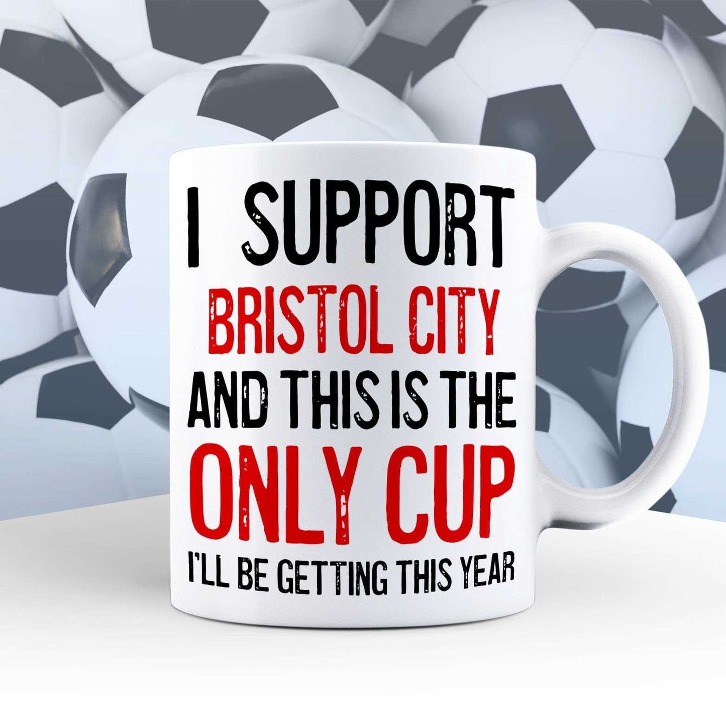 I Support Bristol Reds Mug