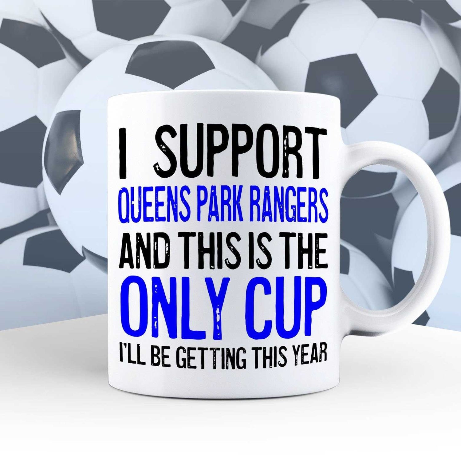 I Support Queens Park Mug