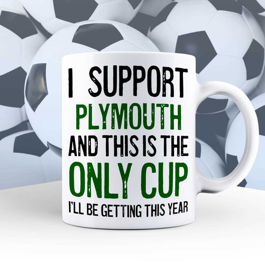 I Support Plymouth Mug