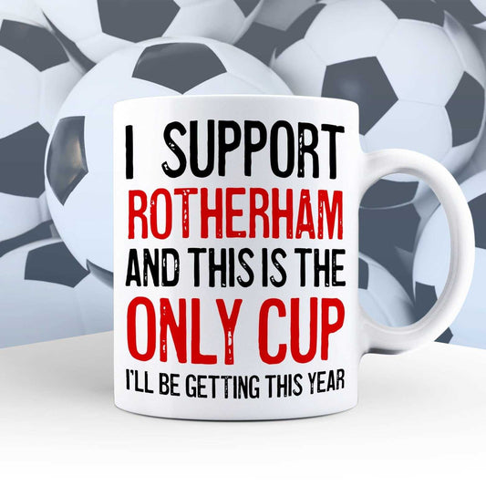 I Support Rotherham Mug