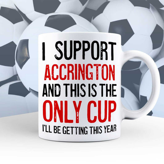 I Support Accrington Mug