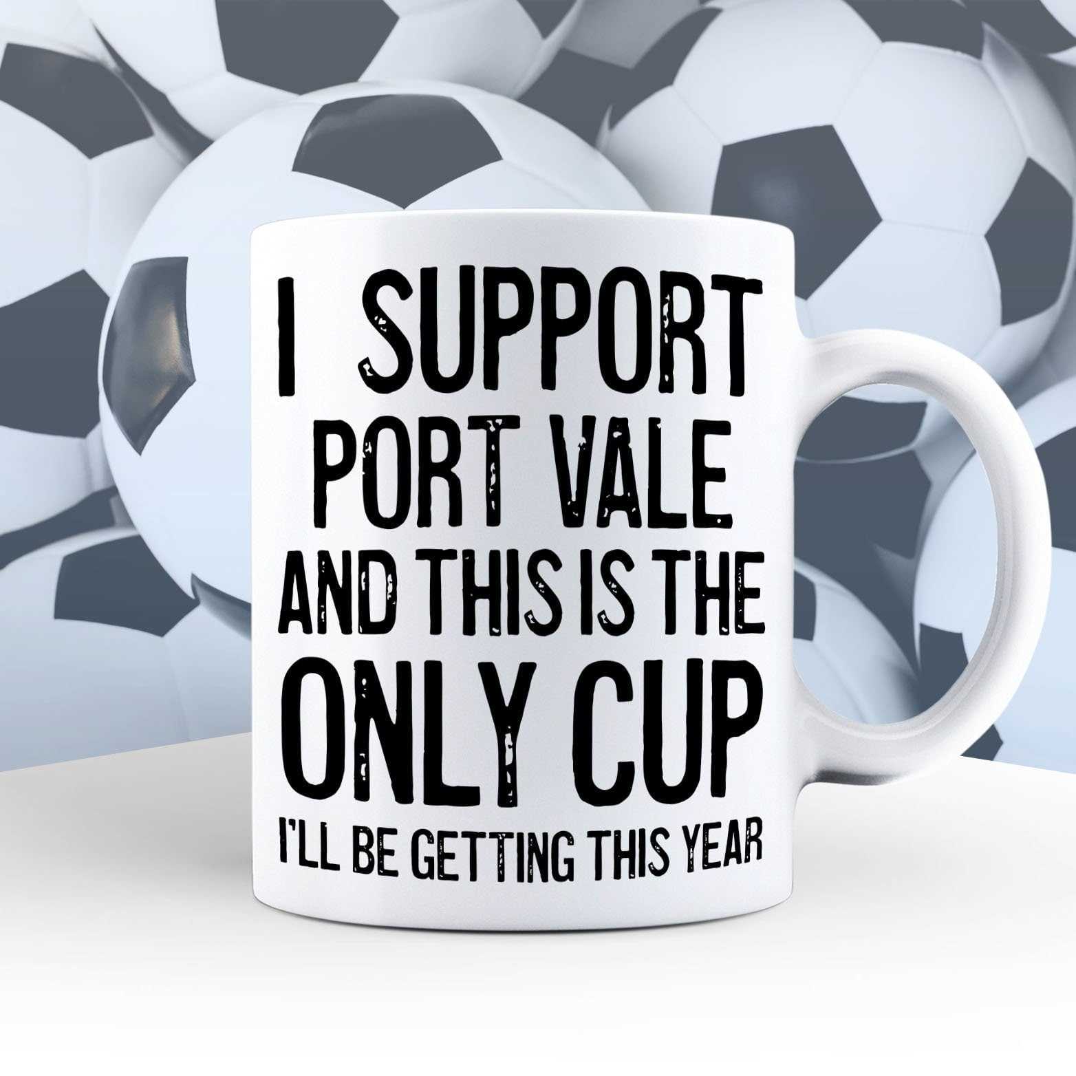 I Support Port Vale Mug