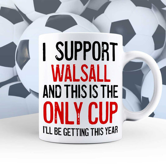 I Support Walsall Mug