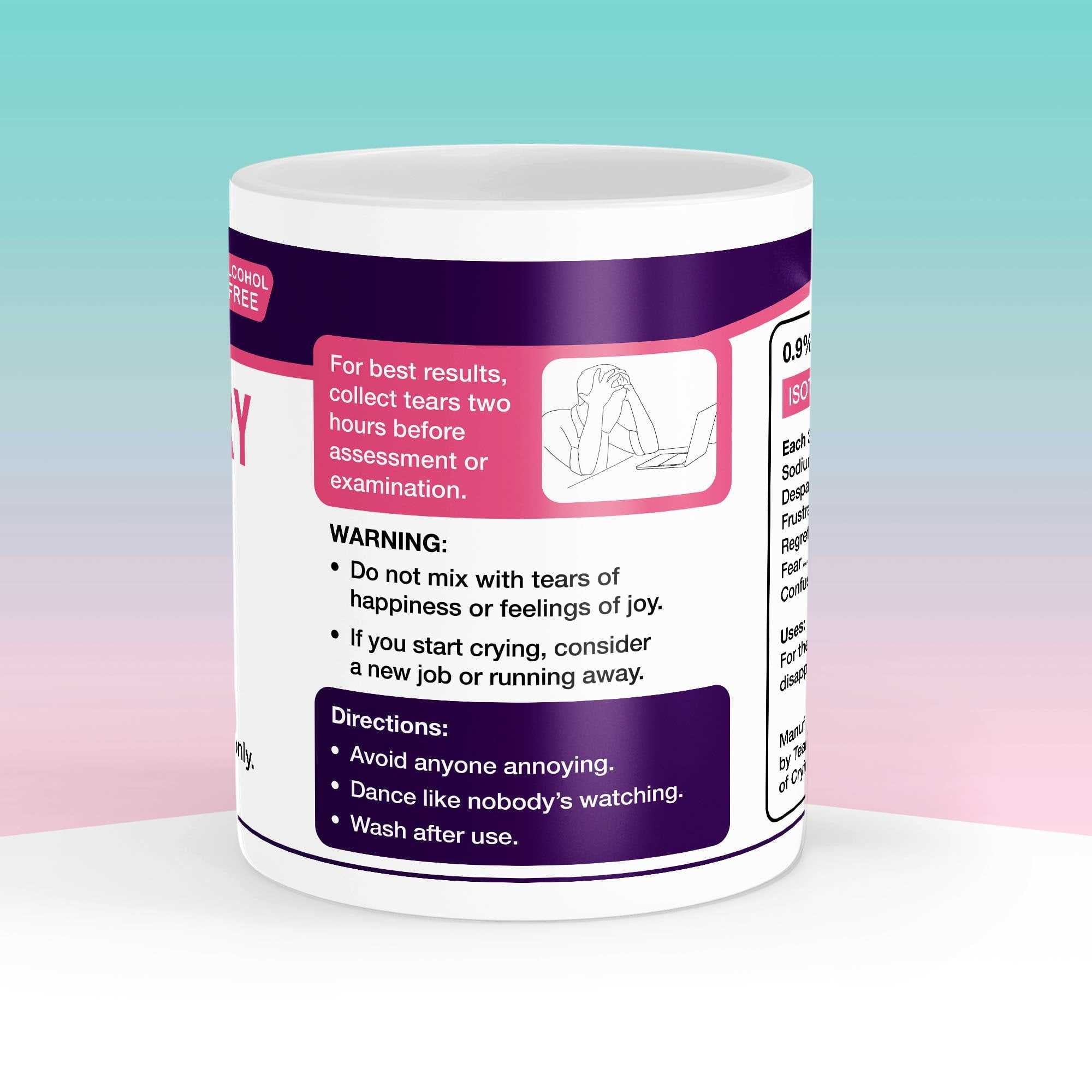 Chemistry Student Tears Mug