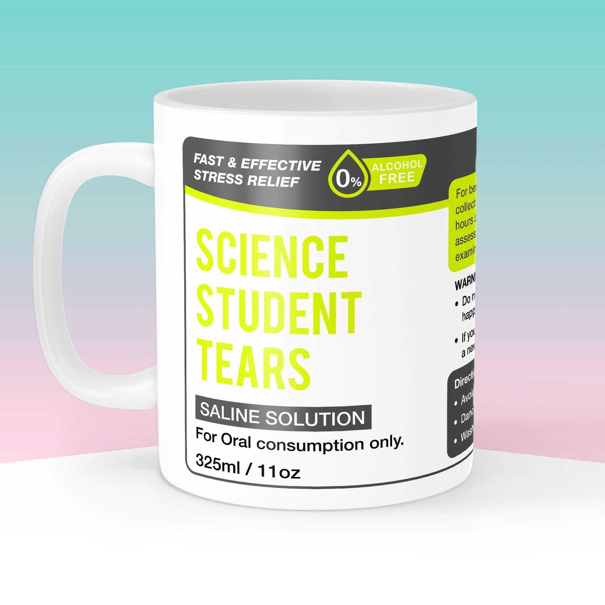 Science Student Tears Mug