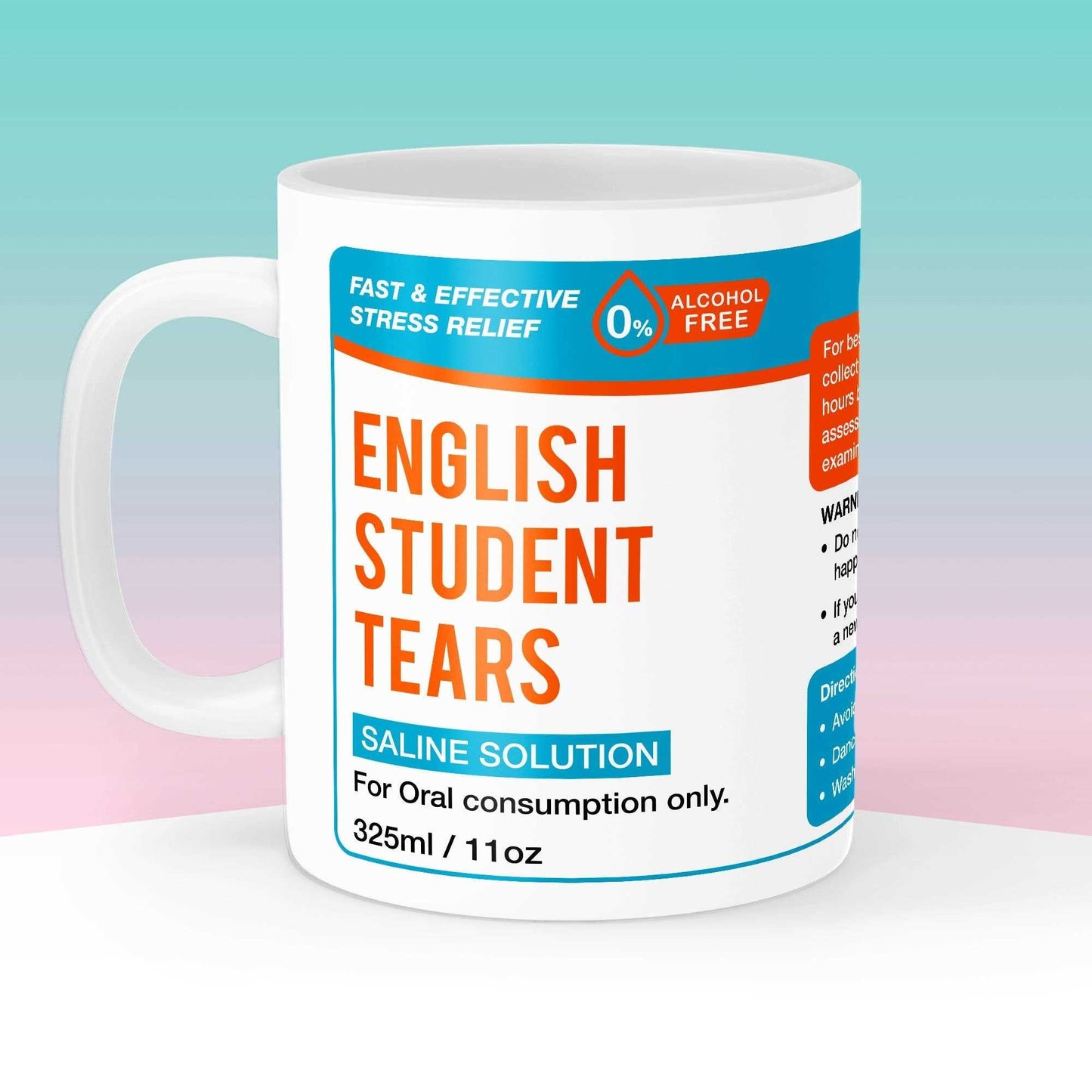 English Student Tears Mug