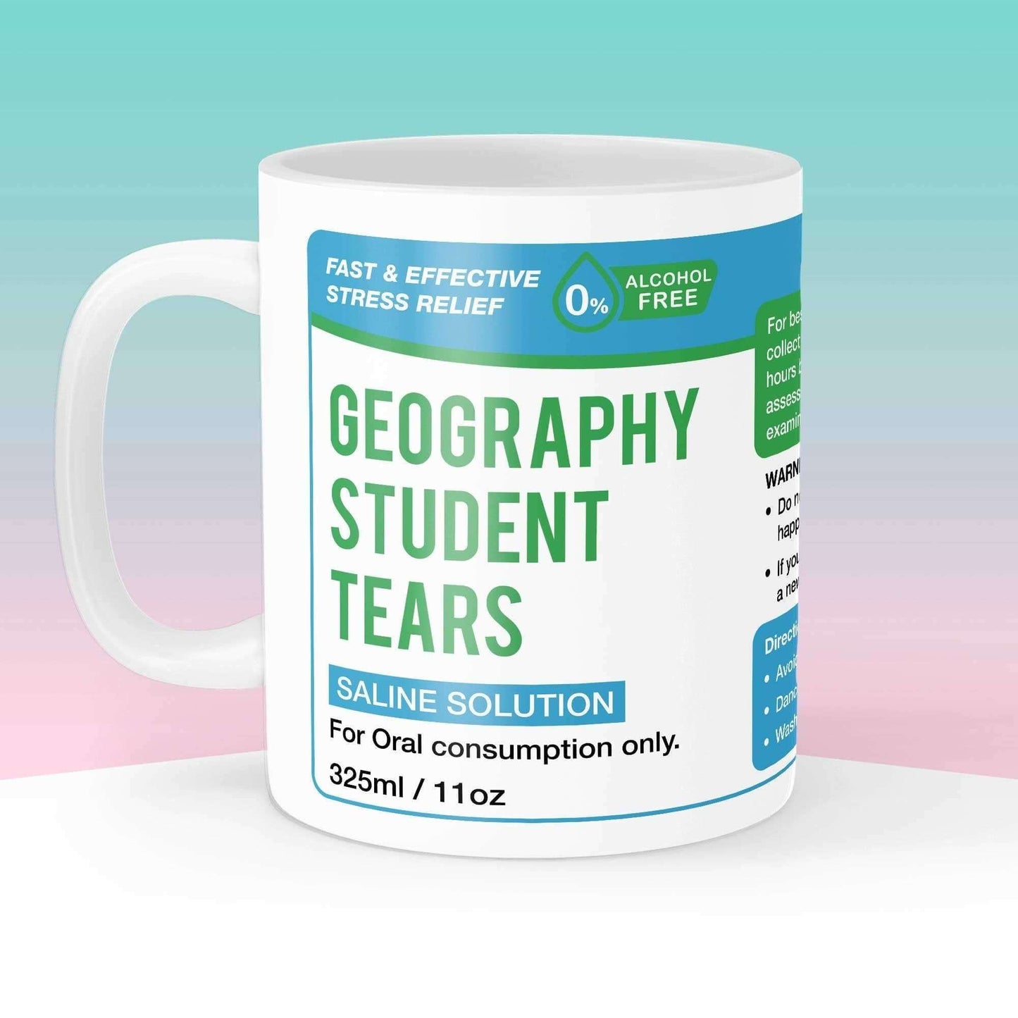 Geography Student Tears Mug