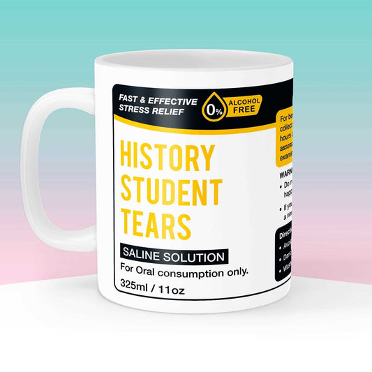 History Student Tears Mug