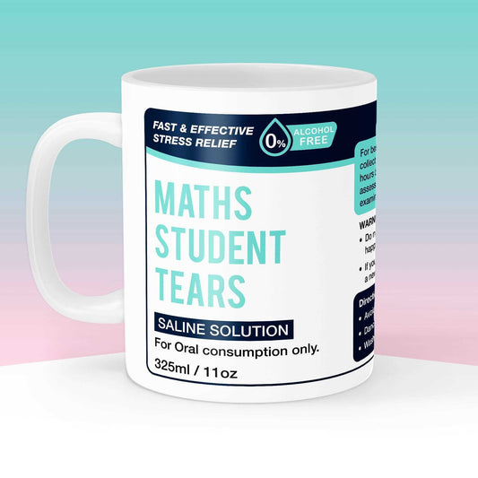 Maths Student Tears Mug