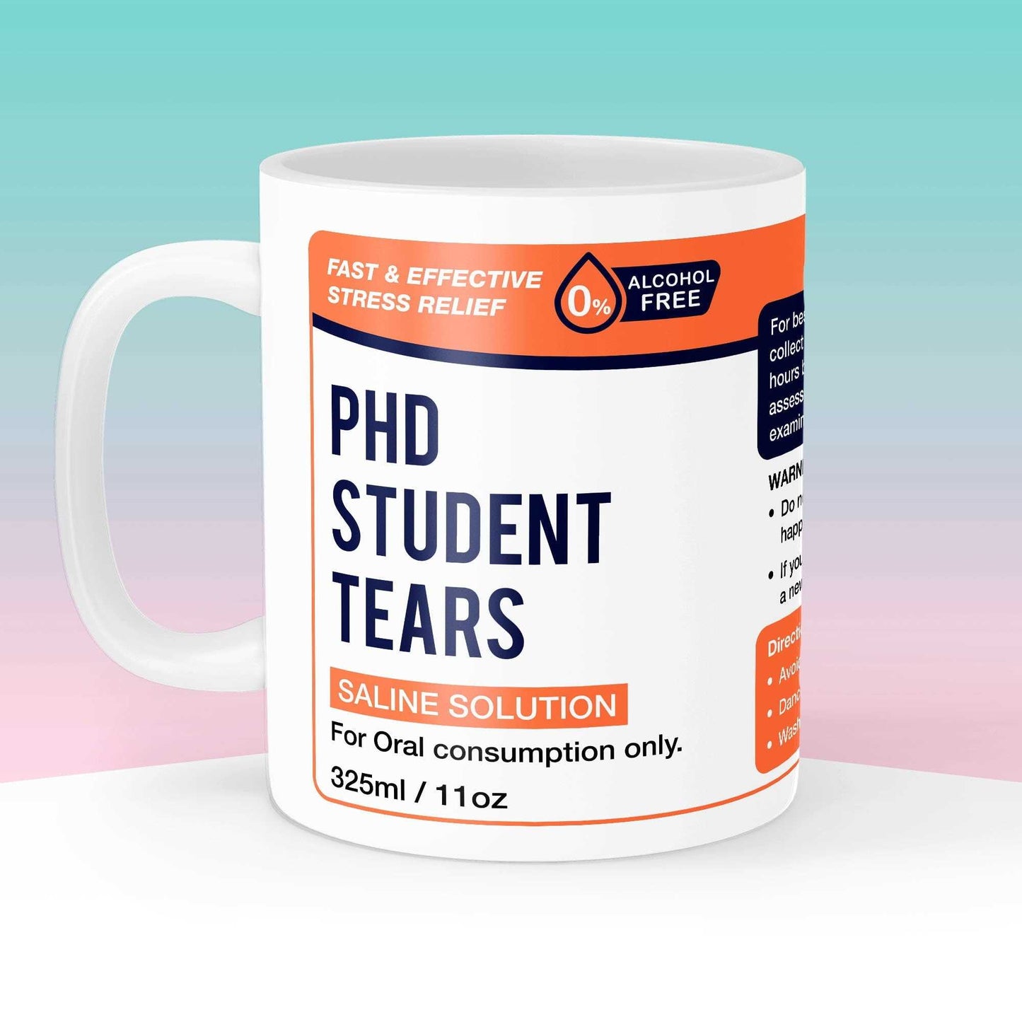 Phd Student Tears Mug