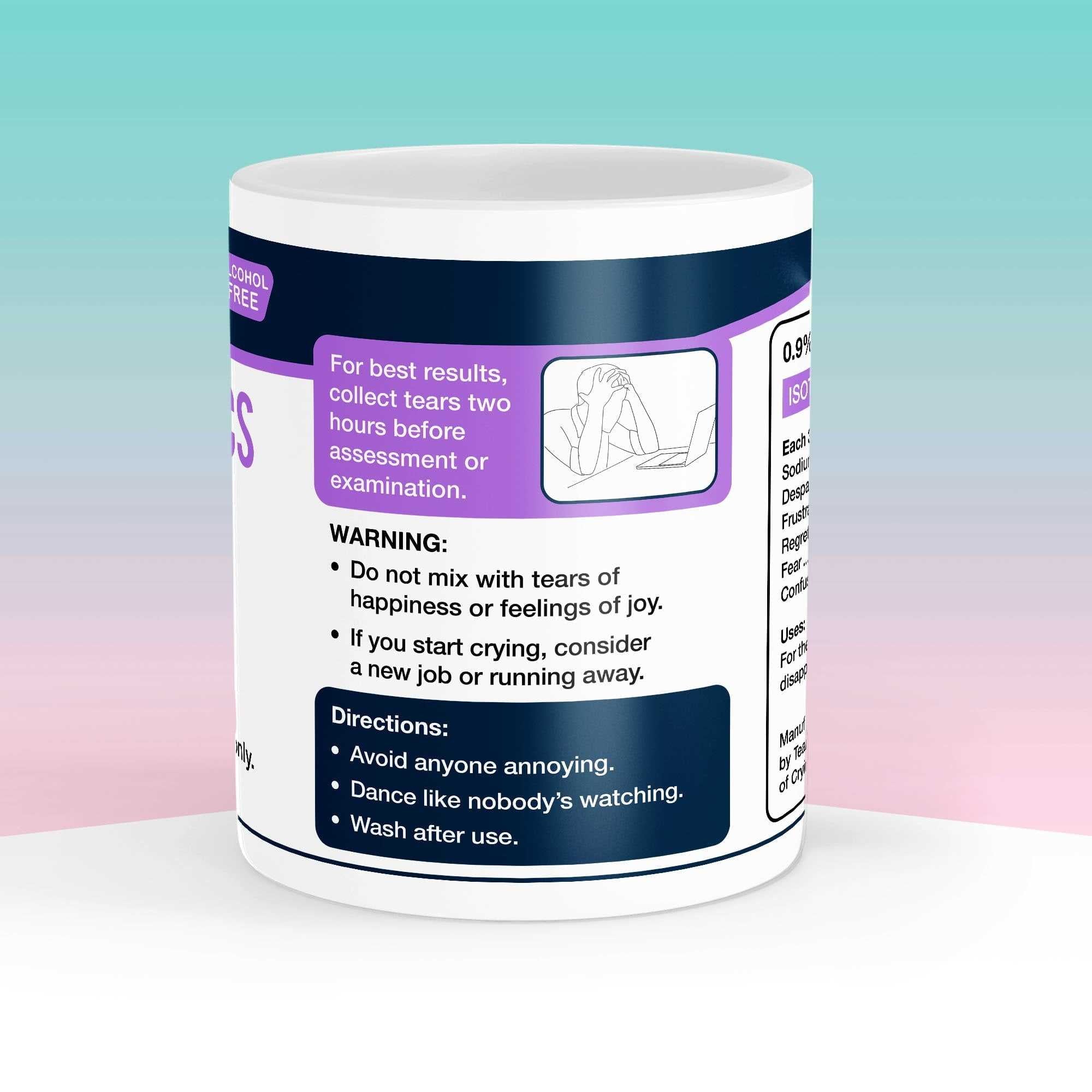 Economics Student Tears Mug