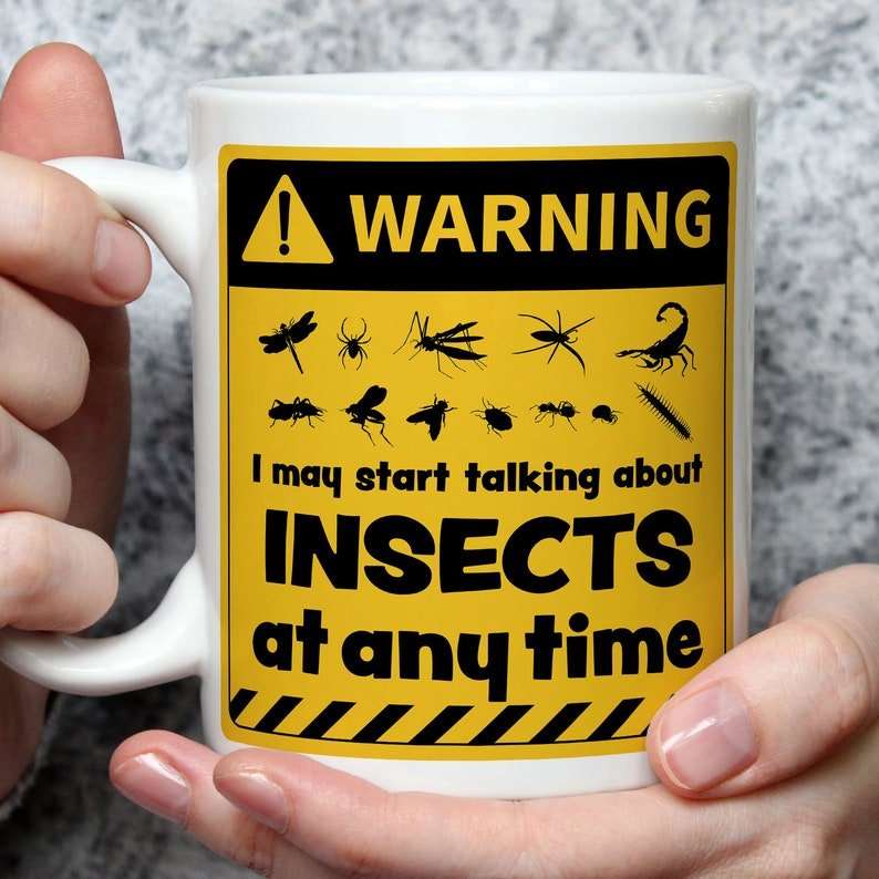 Warning! I May Start Talking About Insects at Any Time Mug