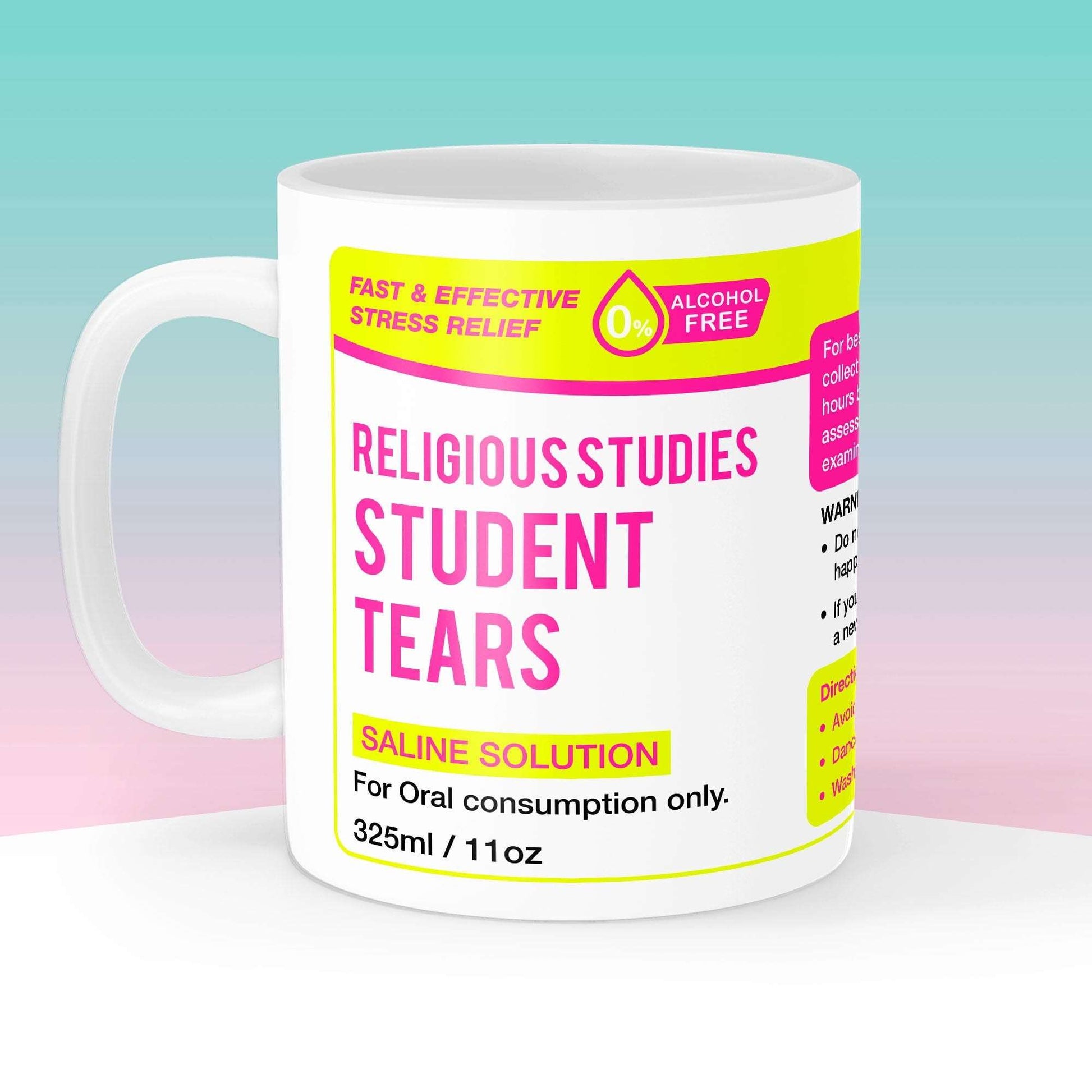 Religious Studies Student Tears Mug