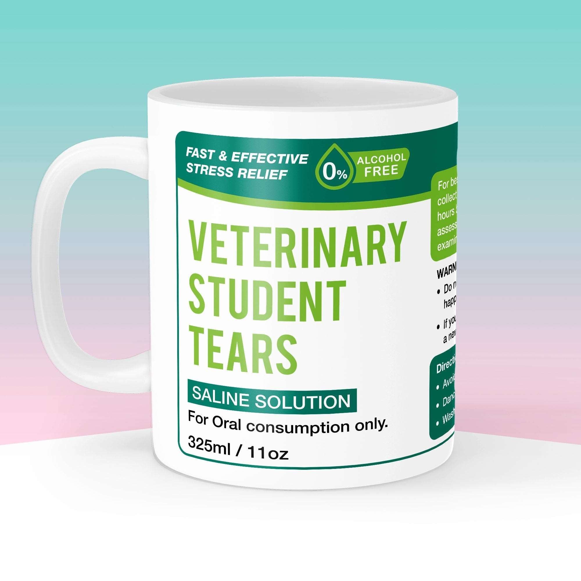 Veterinary Student Tears Mug